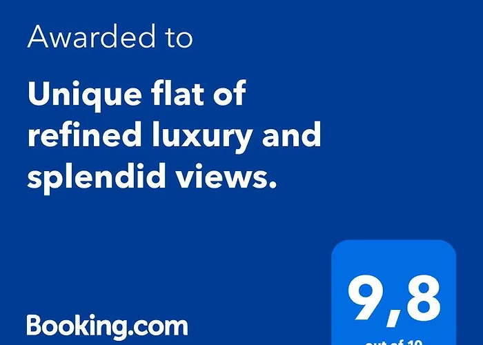 公寓 Unique Flat Of Refined Luxury And Splendid Views. *
